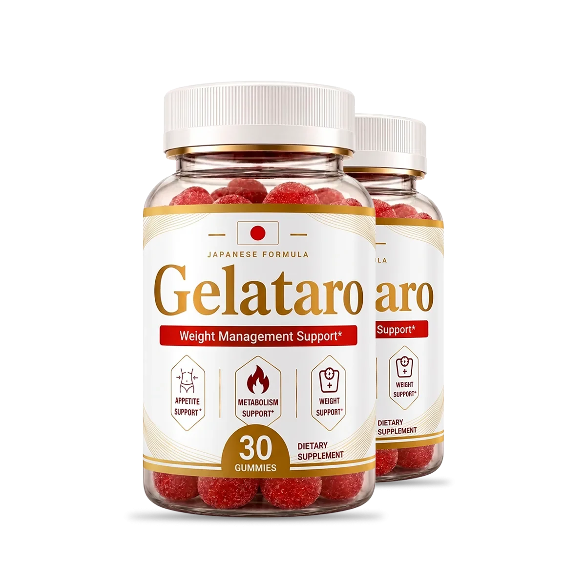 Gelataro bottles as supplied by the official store