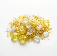 Citric acid crystals, the third named active in Gelataro