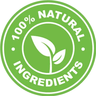 100% natural ingredients mark